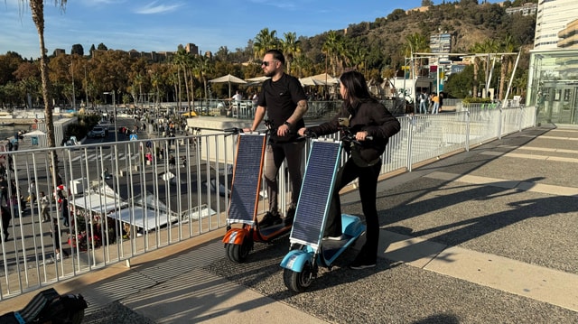 Malaga: Explore Malaga on a Solar Scooter