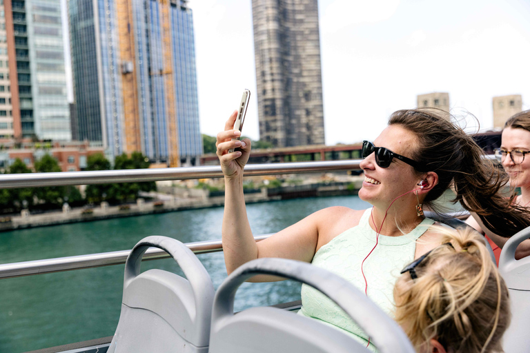 Chicago Architecture Boat Tour & Hop-on Hop-off Bus Tour