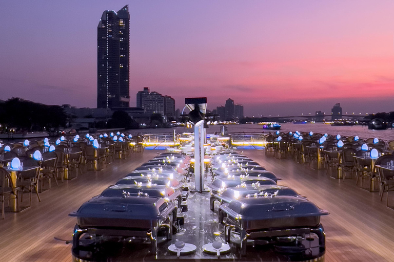 Bangkok: Royal Galaxy Luxe Dinner Cruise/Chao Phraya rivierBangkok: Royal Galaxy Dinner Cruise