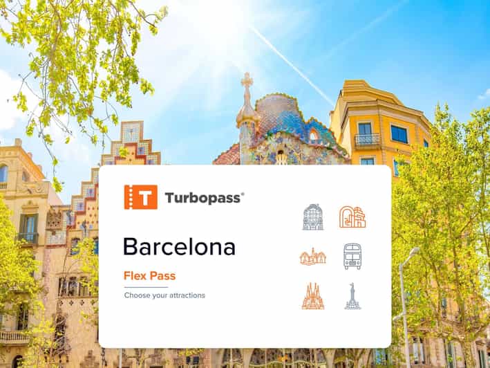 Barcelona Flex Pass: Sagrada, Park Güell & 39+ Sights