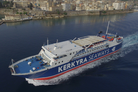Discover Corfu: Ferry Journeys Between Igoumenitsa and Corfu Igoumenitsa → Corfu (One Way)