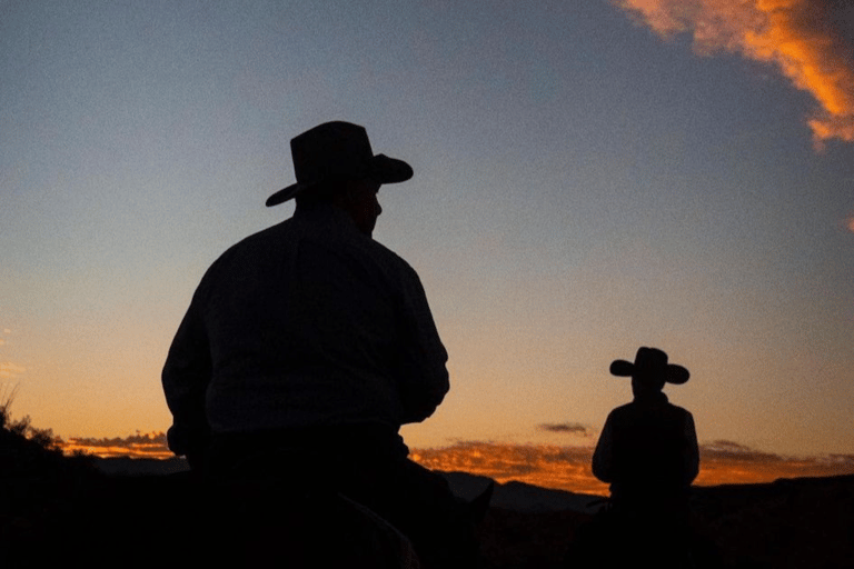 BBQ italien et randonnée à cheval sur le mont Vésuve de nuitPompéi : Randonnée nocturne à cheval sur le mont Vésuve et barbecue italien