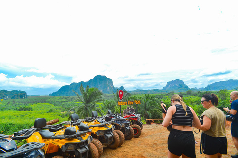 Krabi: Aventura en quad todoterreno en Nature View Point45 minutos en quad