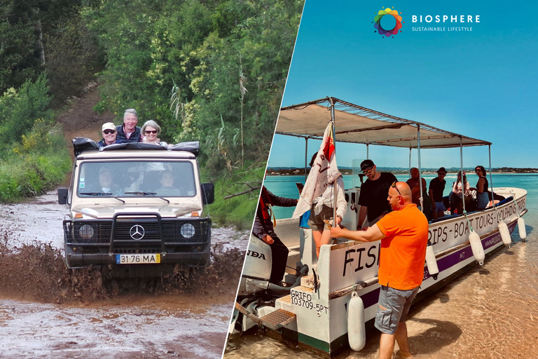 Algarve: Open Jeep Adventure, Flamingos & Ria Formosa Trip