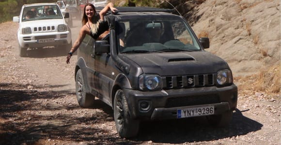 Rhodes: Self-Drive Off-Road Jeep Safari (North Pickup)