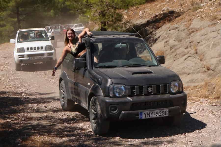 Rhodos: Offroad-Safari im Jeep zum Selbstfahren (Abholung im Norden). Foto: GetYourGuide