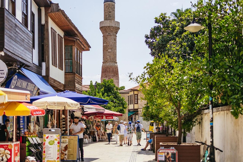 Antalya: Old Town, Düden Falls & Cable Car & Dino Park Visit 2 Waterfalls & Old Town & Lunch