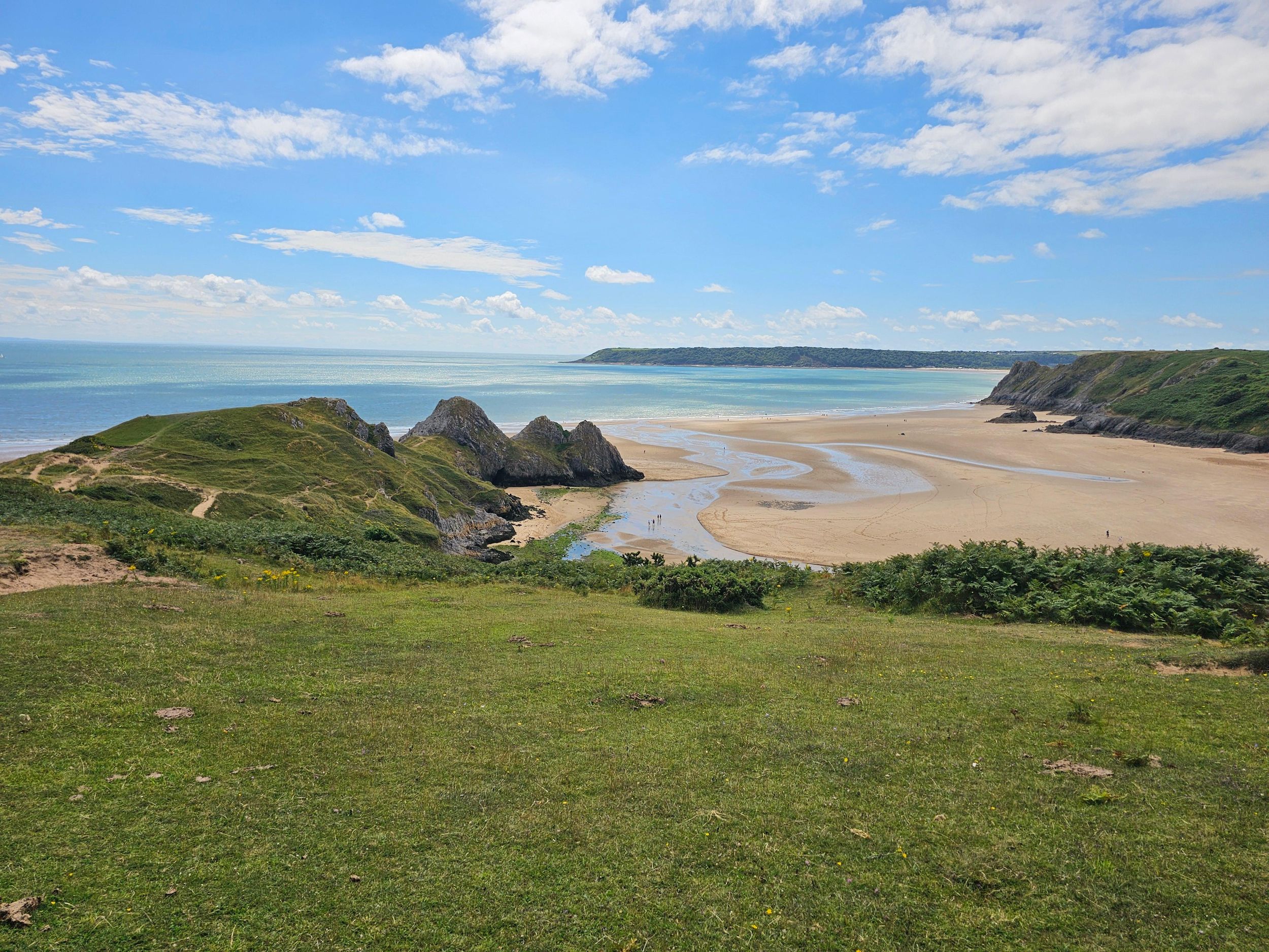 Rundwanderung durch die Three Cliffs Bay - Gower Peninsula