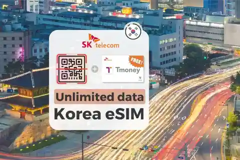 South Korea: Unlimited Data and Voice eSIM