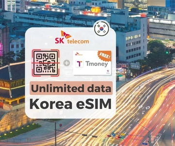 Corea del Sur: eSIM con datos y voz ilimitados