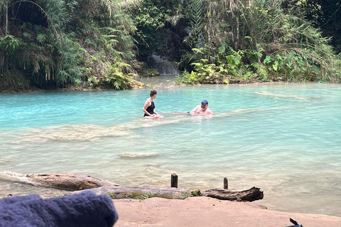 Luang Prabang: Hmong Elephant Village Kuangsi Waterfall Tour