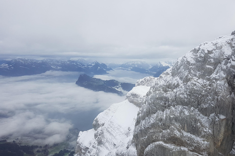 Winter Panorama Mount Pilatus: Small Group Tour from Basel Pilatus (Winter) small group tour from Basel