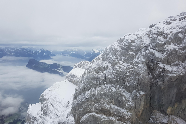 Winter Panorama Mount Pilatus: Small Group Tour from Basel Pilatus (Winter) small group tour from Basel