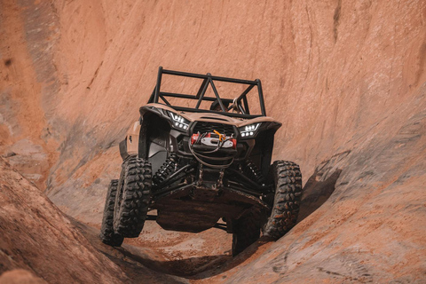 3.5 Hour HELL'S REVENGE and FINS & THINGS You Drive UTV Tour Moab: 3.5 Hr HELL'S REVENGE & FINS N THINGS UTV Tour