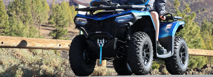 Puerto de la Cruz : excursion en quad dans le parc national du Teide