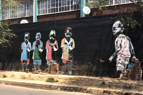 Johannesburg: Maboneng straatkunst en culinaire tourEen culinaire kunstwandeling in Maboneng