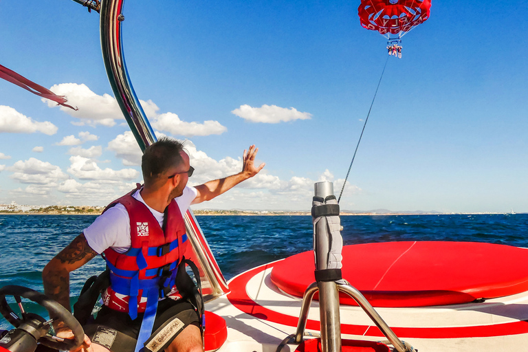 Albufeira: Single, Double or Triple Parasail