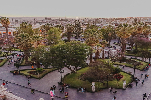 Arequipa city tour with panoramic bus