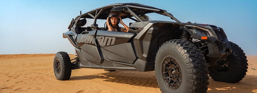 Dubaï : aventure extrême en buggy Can-Am dans le désert