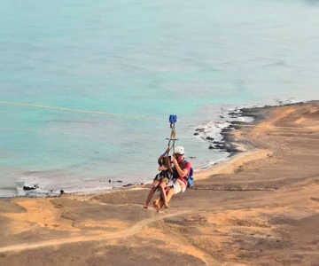 Zipline de Cabo Verde - Sobe a 100 km/h sobre a Serra Negra