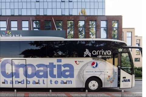 Zagreb: Direct bus Transfer from/to Split Single from Split to Zagreb