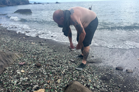 Hike St. Kitts: Sea Glass Discovery at Volcanic Beach Private Hike St. Kitts: Sea Glass Discovery Volcanic Beach