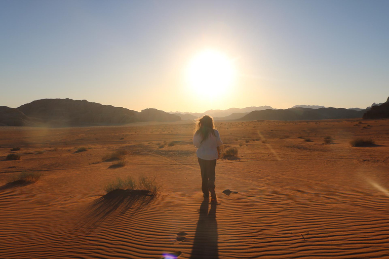 Wadi Rum: Famous place UNESCO Jeep Tour Camel Ride Option Full-Day Tour Hiking Jordan's Highest Mountain