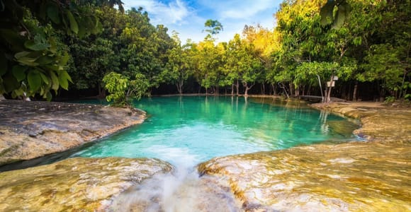 Krabi: Hot Springs, Emerald Pool, and Blue Pool Tour