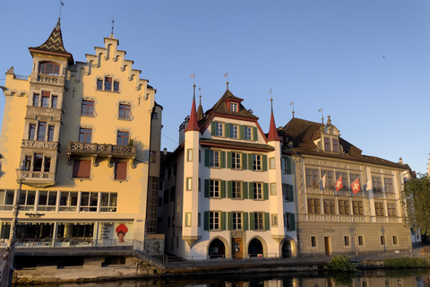 Luzern: Smartphone-Walking-Tour – coole Luzerner Altstadt Lucerne: Self-guided walking tour – secrets of the old town