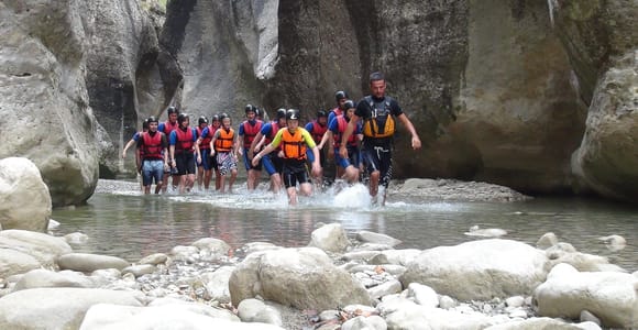 Koprulu Canyon Rafting and Canyoning incl. Lunch w/Transfer