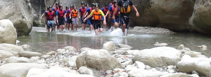 Rafting et canyoning dans le canyon de Koprulu, déjeuner et transfert inclus