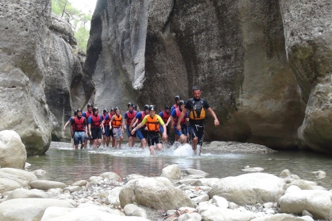 Canyon de Köprülü : journée de rafting et de canyoningDe Alanya : rafting et canyoning dans le canyon de Köprülü