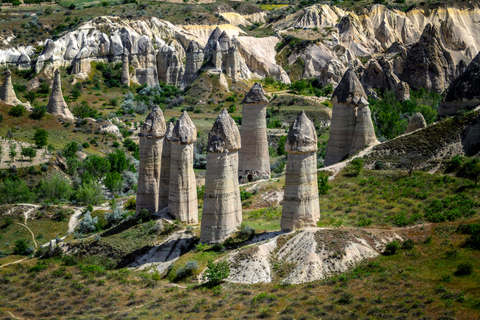 Capadocia: Tour de día completo combinado rojo y verde en un día