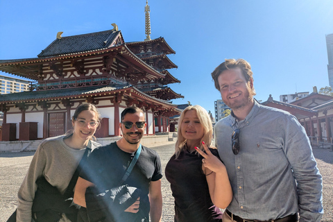 Osaka Castle & Shitennoji Temple with Ramen lunch