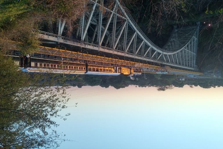 Victoria Watervallen: Het uitzicht op de watervallen en de historische brugVictoria Watervallen: Ervaring met bruggen