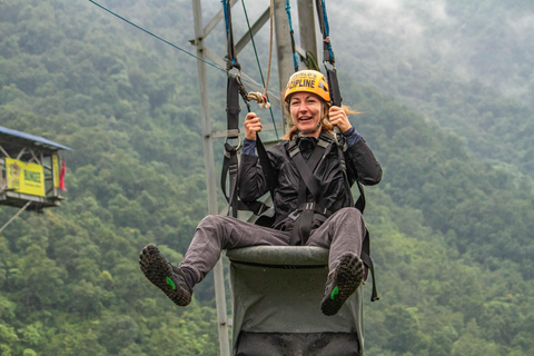 Zipline - La tyrolienne la plus raide du monde