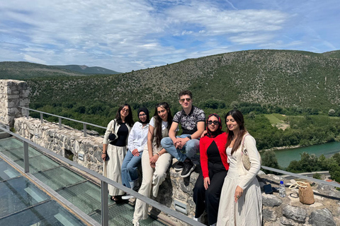 From Sarajevo: Mostar, Blagaj, Konjic & Kravica Waterfalls Private Tour with Flexible itinerary