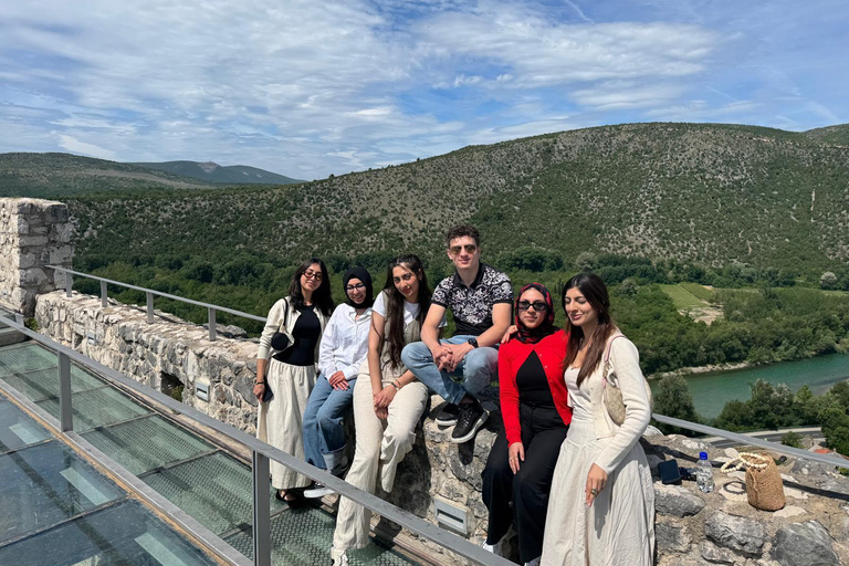 From Sarajevo: Mostar, Blagaj, Konjic & Kravica Waterfalls Private Tour with Flexible itinerary