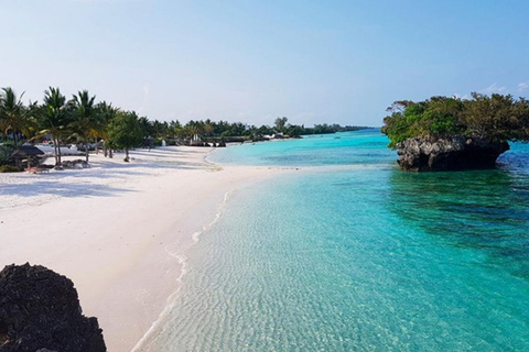 Zanzibar: The Rock, Paje Beach, Jozani Forest & Salaam Cave Prívate tour with No Hotel pick up and drop off.