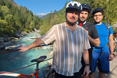 Excursión en bicicleta eléctrica por el Gran Desfiladero de Soča y el Bosque Acuático de Šunik