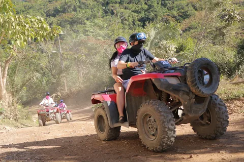 Puerto Vallarta : Aventure combinée quad et tyrolienne