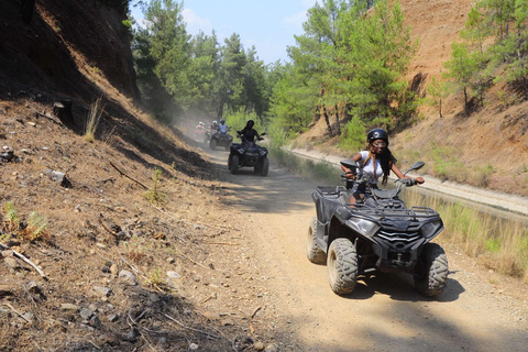 Fethiye: Quad Bike Safari with Esenköy Village Stop