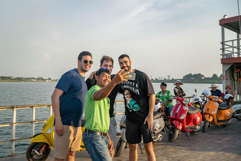 Siem Reap: Vespa Tour with Sunset in the Countryside Tuk Tuk Only - No Guide