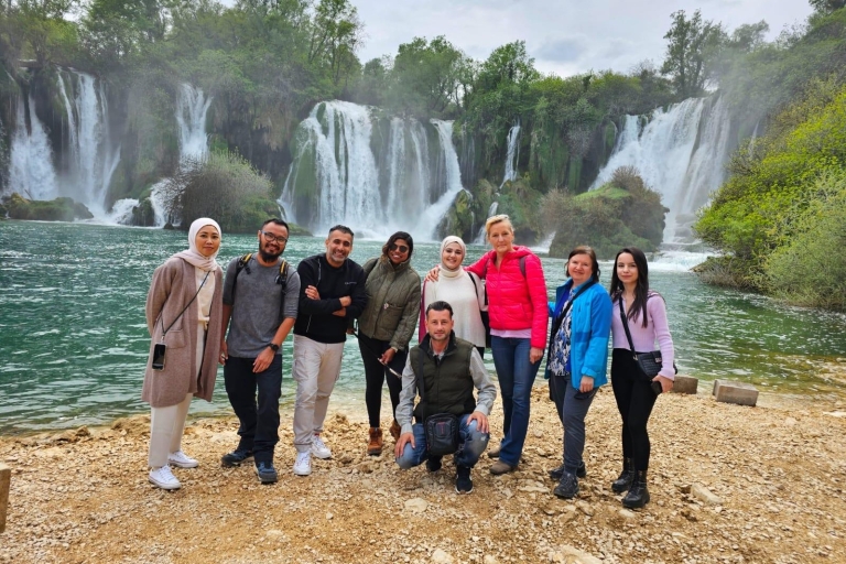 Sarajewo: wycieczka do Mostaru, Blagaj, Počitelj i wodospadów KraviceWspólna wycieczka grupowa z końcem w Mostarze