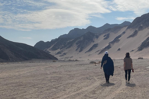 Hurghada: Hiking , dinner & stargazing Advanced hiking tour & camel ride