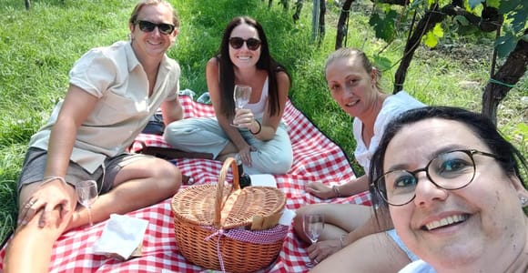 From Florence: Chianti E-Vespa Tour & Farm Picnic Lunch