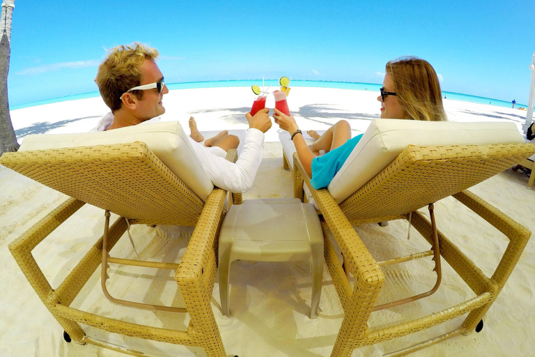 Juanillo VIP Beach Club and Hoyo Azul Catamaran Cruise