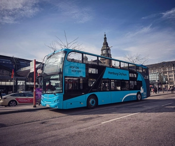 Hamburg: Hop-On Hop-Off Bus City Tour - Line F