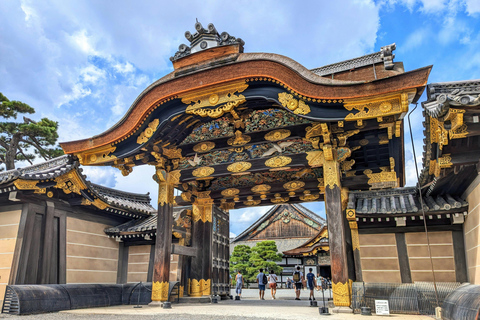 Kyoto: Tour di un giorno del Castello di Nijo, del Tempio di Sanzenin e di Kibune