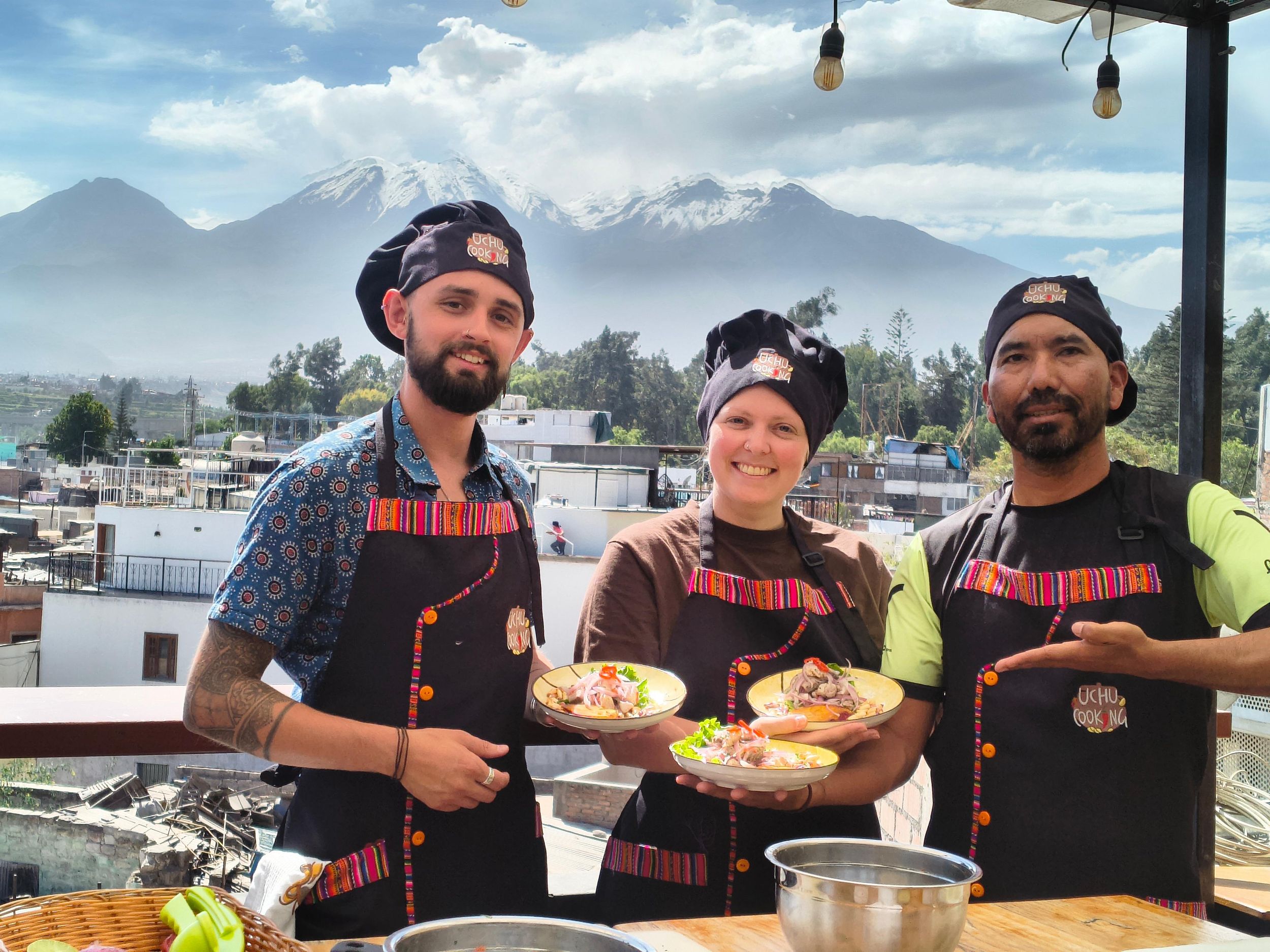 Arequipa: Peruanischer Kochkurs auf der Dachterrasse – max. 6 Personen